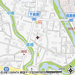 静岡県駿東郡長泉町下長窪576周辺の地図