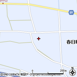 兵庫県丹波市春日町中山192周辺の地図