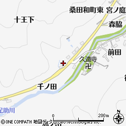 愛知県豊田市桑田和町十王下19周辺の地図