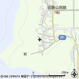 兵庫県丹波市柏原町田路39周辺の地図