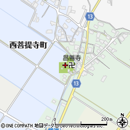 滋賀県東近江市南菩提寺町681周辺の地図