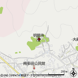 明願寺周辺の地図