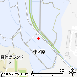 愛知県豊田市乙部町仲ノ原周辺の地図