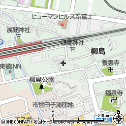 富士市役所　新富士駅南整備課周辺の地図