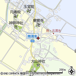 滋賀県東近江市大清水町208周辺の地図
