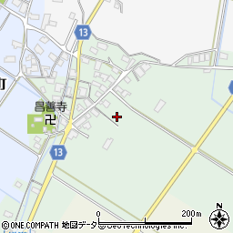 滋賀県東近江市南菩提寺町726周辺の地図