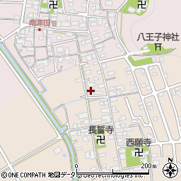 滋賀県近江八幡市船木町1390周辺の地図