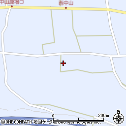 兵庫県丹波市春日町中山136周辺の地図