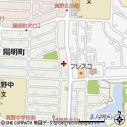 滋賀県大津市陽明町1周辺の地図