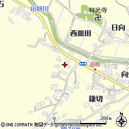 愛知県豊田市田籾町西川194周辺の地図