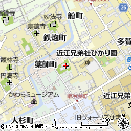 順應寺周辺の地図