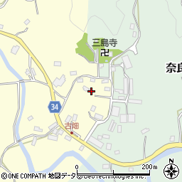 千葉県鴨川市古畑388-1周辺の地図