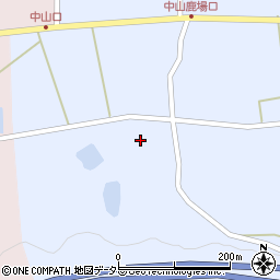 兵庫県丹波市春日町中山46周辺の地図