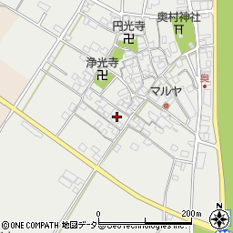 滋賀県東近江市五個荘奥町618周辺の地図