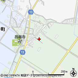 滋賀県東近江市南菩提寺町722周辺の地図