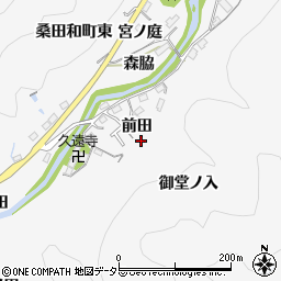 愛知県豊田市桑田和町前田5周辺の地図