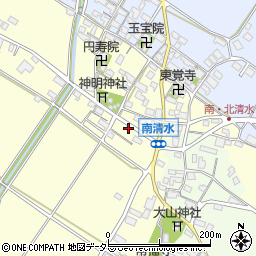 滋賀県東近江市南清水町177-4周辺の地図