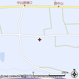 兵庫県丹波市春日町中山100周辺の地図