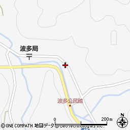 島根県雲南市掛合町波多1704周辺の地図