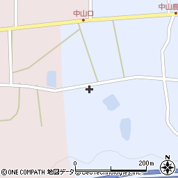 兵庫県丹波市春日町中山593周辺の地図