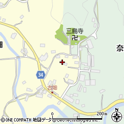 千葉県鴨川市古畑388周辺の地図