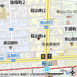 蛸ん壺 桜山店周辺の地図