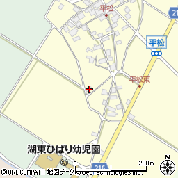 滋賀県東近江市平松町990周辺の地図