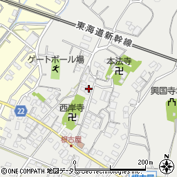 静岡県沼津市根古屋569-6周辺の地図