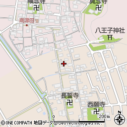 滋賀県近江八幡市船木町1406周辺の地図