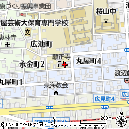 愛知県名古屋市昭和区広池町49周辺の地図