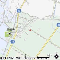 滋賀県東近江市南菩提寺町728周辺の地図
