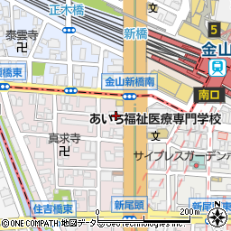 ＭａｎｔｏＭａｎ株式会社　名古屋オフィス周辺の地図