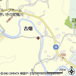 千葉県鴨川市古畑290周辺の地図