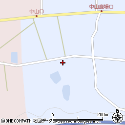 兵庫県丹波市春日町中山41周辺の地図
