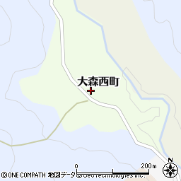 京都府京都市北区大森西町38周辺の地図