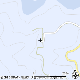愛知県北設楽郡豊根村古真立松葉周辺の地図