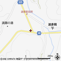 島根県雲南市掛合町波多1654周辺の地図