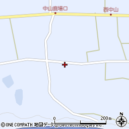 兵庫県丹波市春日町中山96周辺の地図