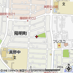 滋賀県大津市陽明町6-2周辺の地図