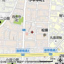 アイセイ薬局　小本本町店周辺の地図