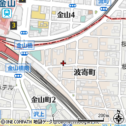 韓国式大衆焼肉 マヤクカルビ 金山店周辺の地図