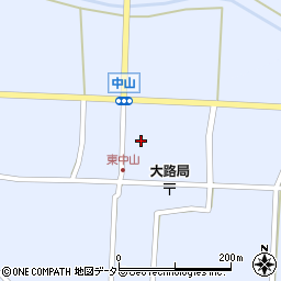 兵庫県丹波市春日町中山914周辺の地図