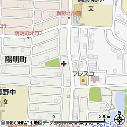 滋賀県大津市陽明町1-8周辺の地図