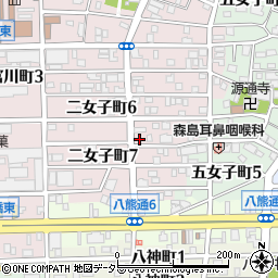 家田モータース周辺の地図