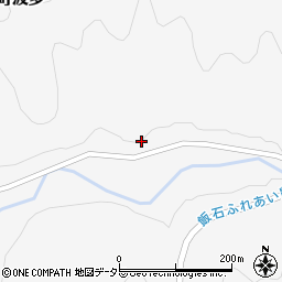 島根県雲南市掛合町波多523周辺の地図