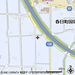 兵庫県丹波市春日町国領528周辺の地図