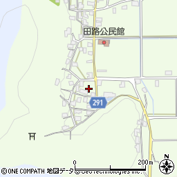 兵庫県丹波市柏原町田路559周辺の地図