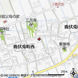 鹿伏兎公民館周辺の地図