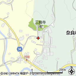 千葉県鴨川市古畑386-2周辺の地図