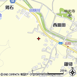 愛知県豊田市田籾町西川658周辺の地図